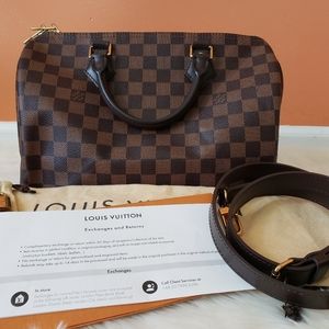 ▪︎ SOLD ▪︎ 💯% AUTH Louis Vuitton DE Bando Speedy 30